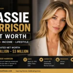 Hassie Harrison on the red carpet in a Western-inspired outfit
