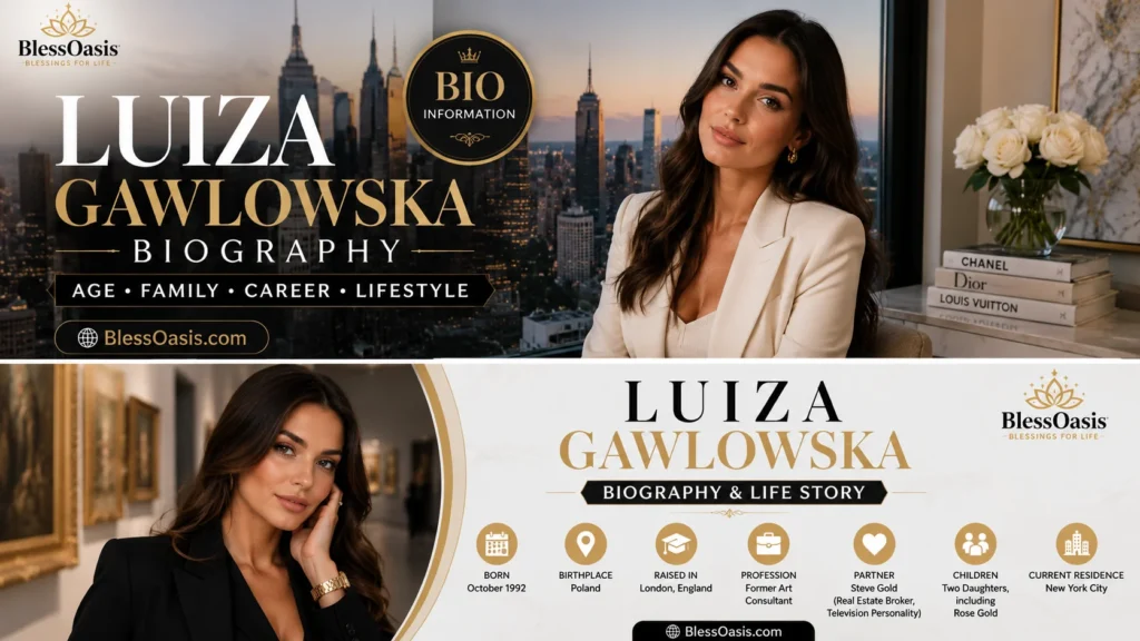 Luiza Gawlowska at a public event in New York City