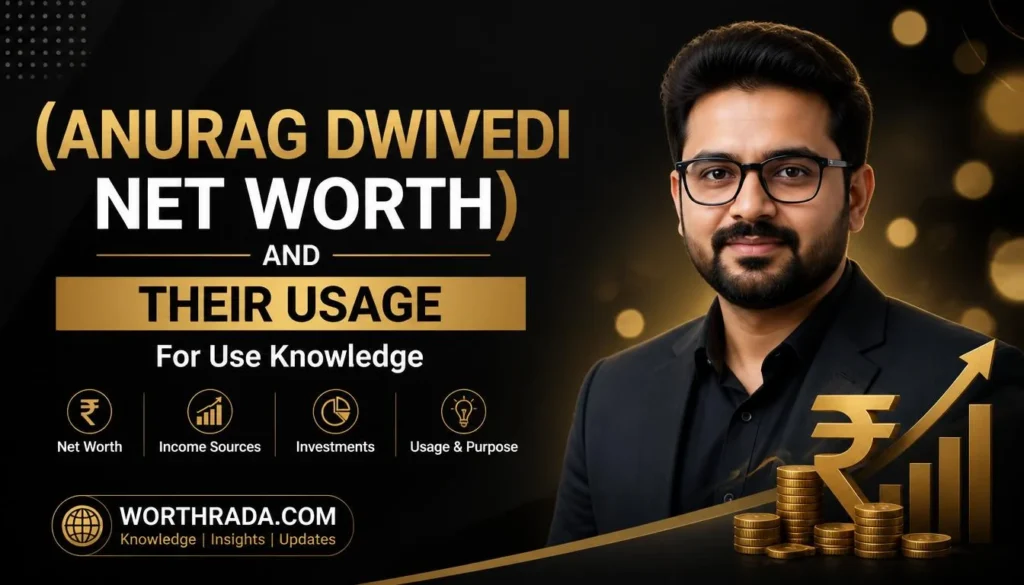 anurag dwivedi net worth