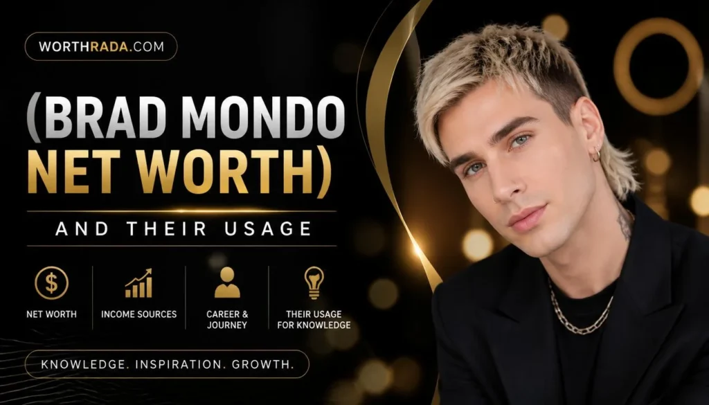 brad mondo net worth