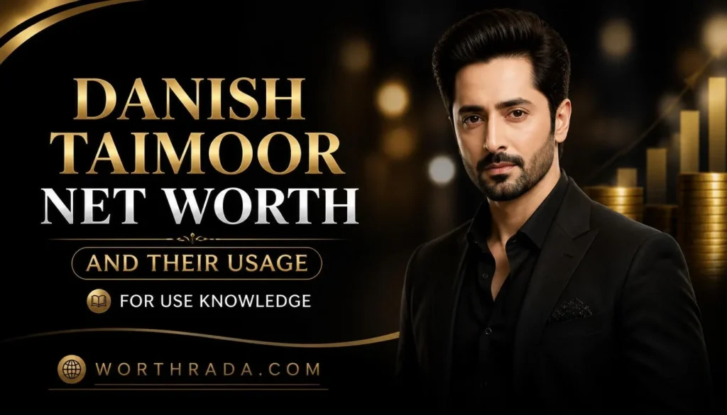 danish taimoor net worth