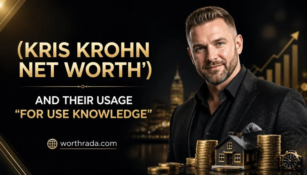 kris krohn net worth