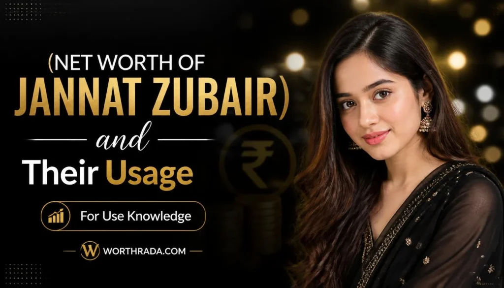net worth of jannat zubair