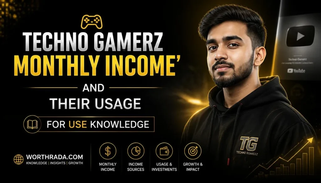 techno gamerz monthly income