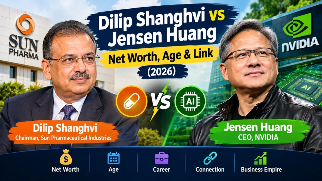 dilip shanghvi and jensen huang